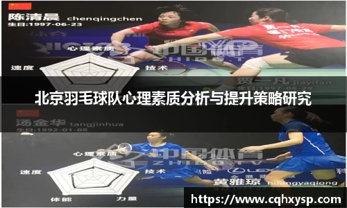 北京羽毛球队心理素质分析与提升策略研究